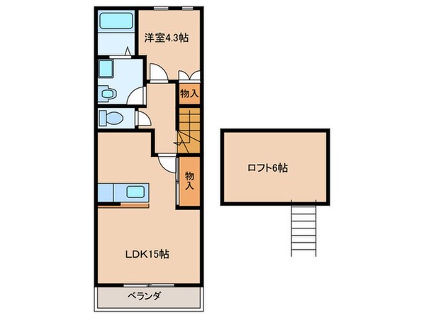 Ｌｓ　ＣＯＵＲＴの物件間取画像